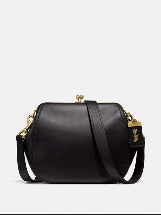 Coach Handbags - Coach Kisslock Saddle Frame Bag 68125